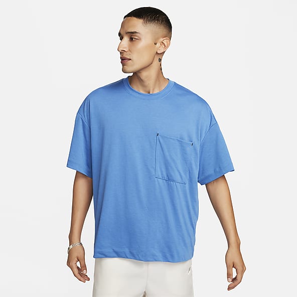 Mens Blue Tops T Shirts. Nike